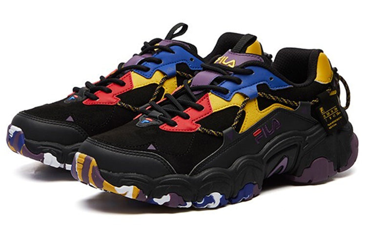 (WMNS) Fila Fusion Fluid 'Black Orange' T12W115205FBL