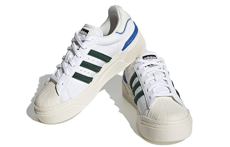 (WMNS) adidas Superstar Bonega 2B 'White Green Royal' HQ9884