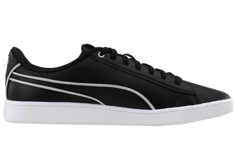 (WMNS) PUMA Vikky V2 Hem Sneakers Black 371109-02