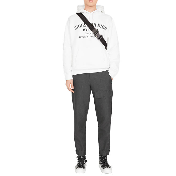 Men's DIOR Casual Alphabet White 043J646A0531-C088