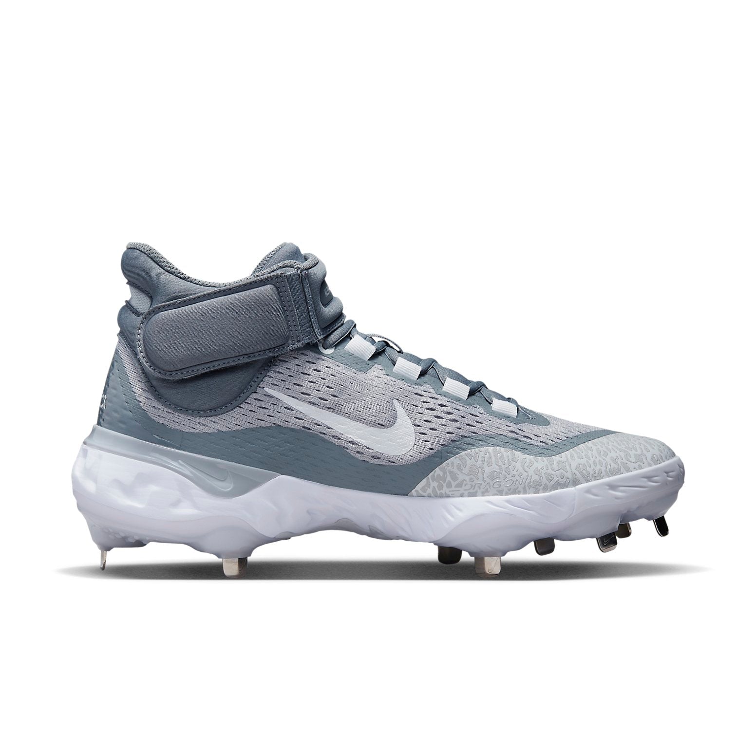 Nike Alpha Huarache Elite 4 Mid 'Wolf Grey White' DJ6520-012