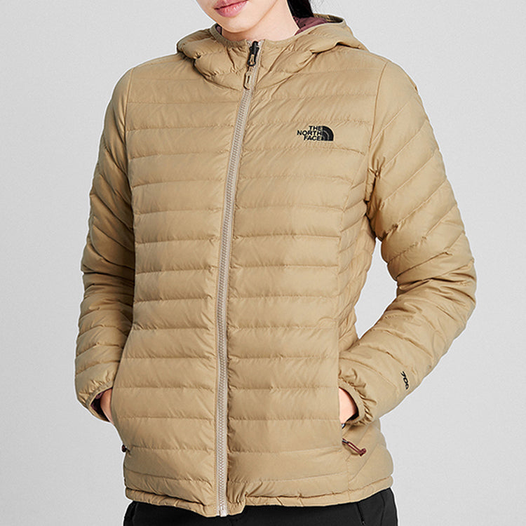 (WMNS) THE NORTH FACE Full Sleeve Solid Jacket 'Brown' 4NFC-H7E