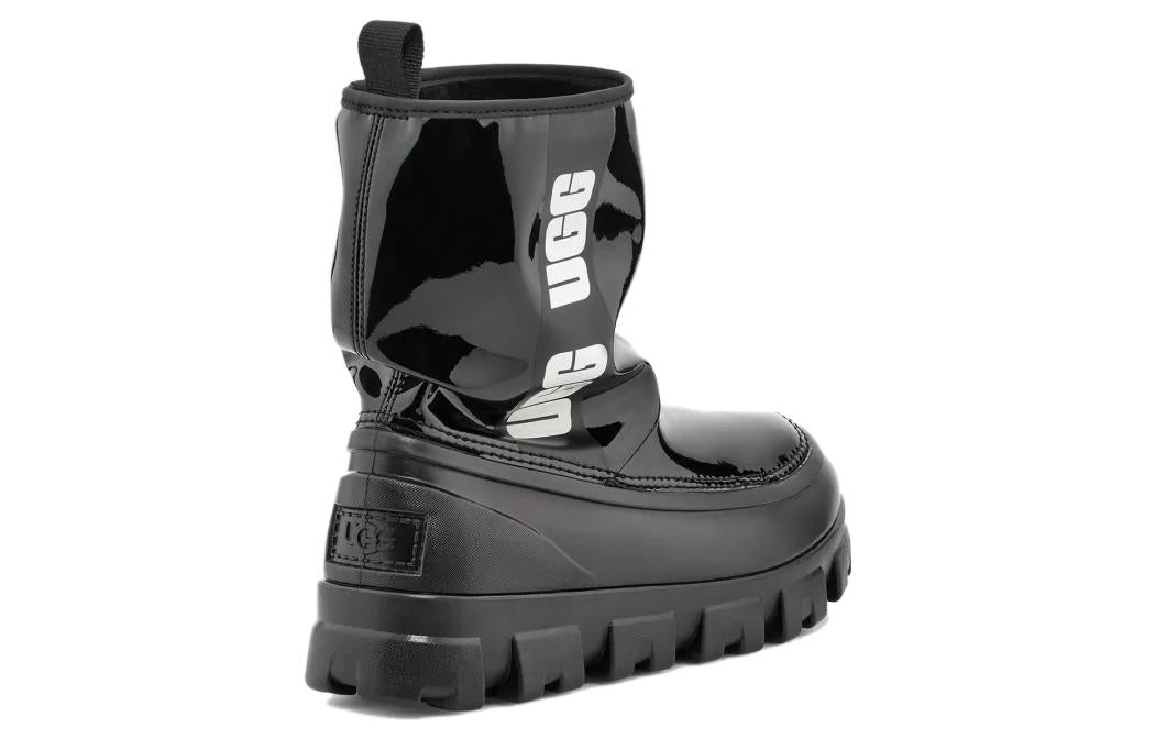 (WMNS) UGG Classic Brellah Mini Boot 'Black' 1144059-BLK