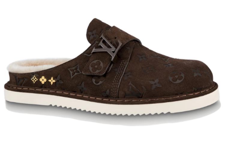(WMNS) LOUIS VUITTON LV Easy Mules 'Brown Monogram' 1AAQVE