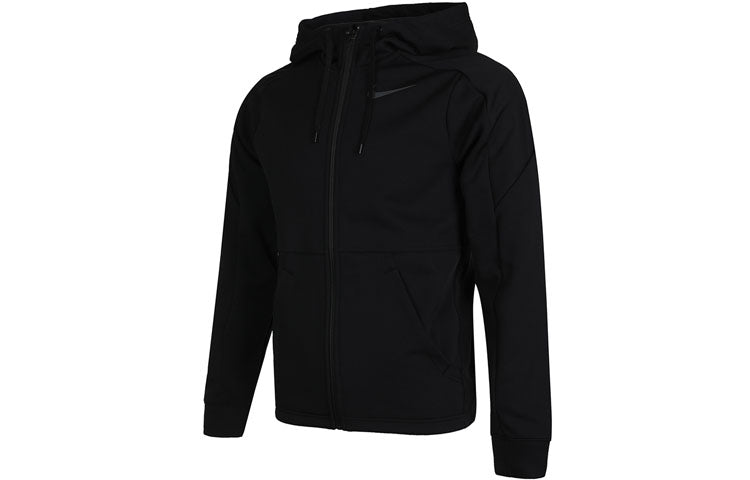 Nike Therm logo Training Hooded Jacket Black CU7359-010