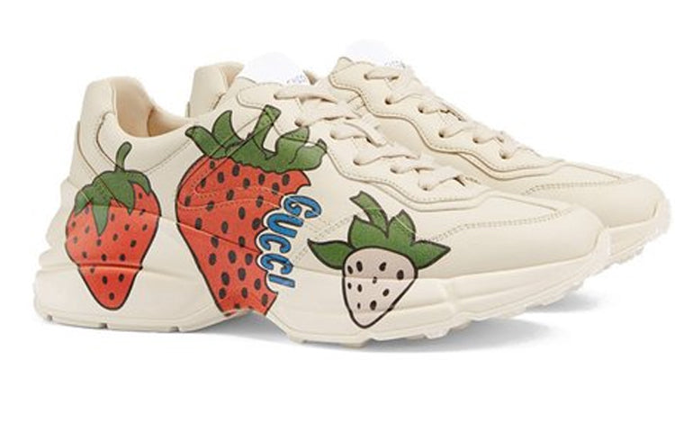 (WMNS) Gucci Rhyton 'Gucci Strawberry' 576963-DRW00-9522