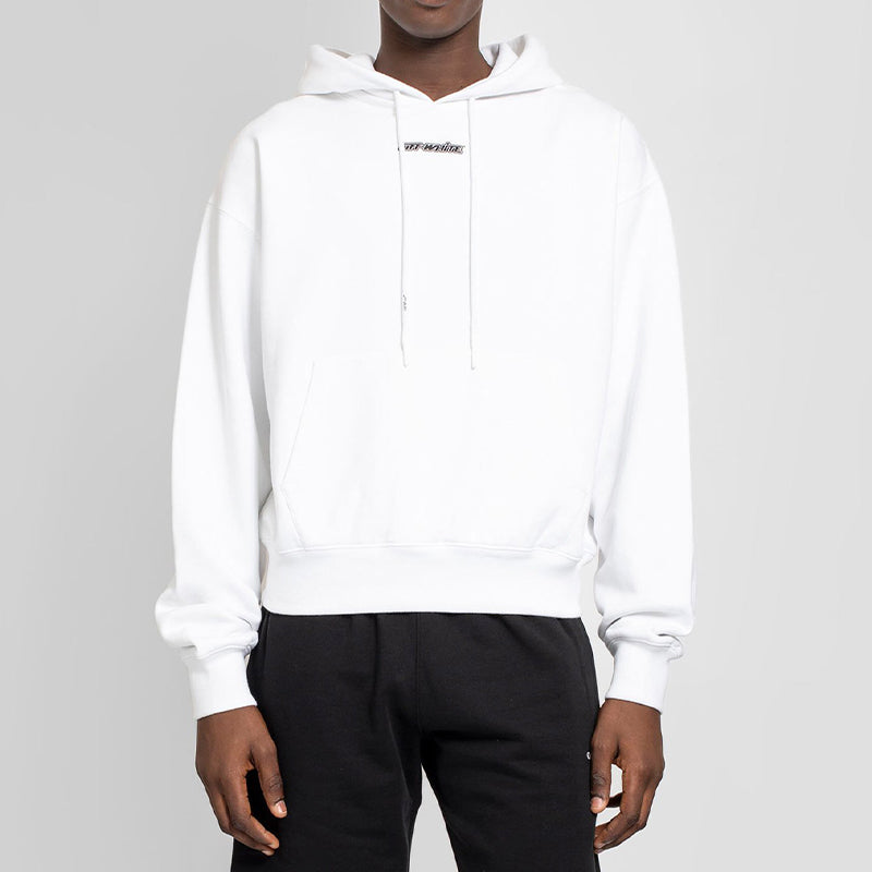 Off-White Fw20 Back Arrows Sketch Logo Sweater OMBB037E20FLE0020125