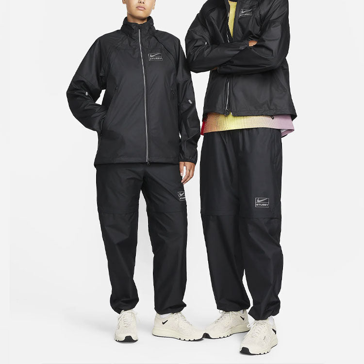 Nike x Stussy FW22 Track Jacket 'Black' DO5305-010
