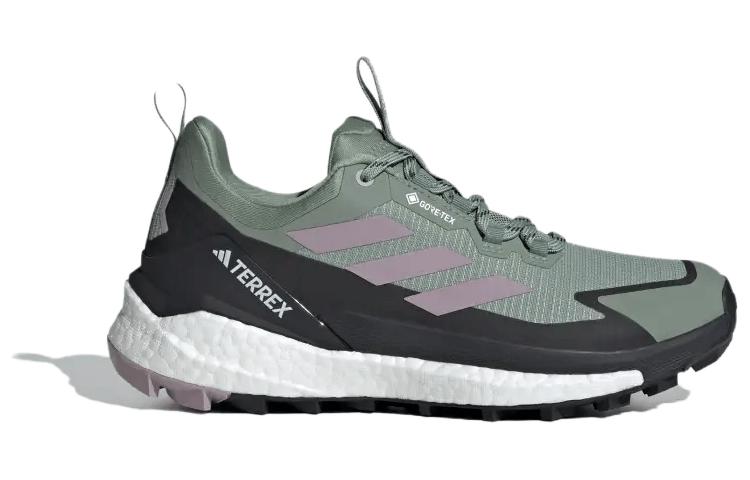 (WMNS) adidas Terrex Free Hiker 2.0 Low Gore-Tex Hiking Shoes 'Black White' IE5100