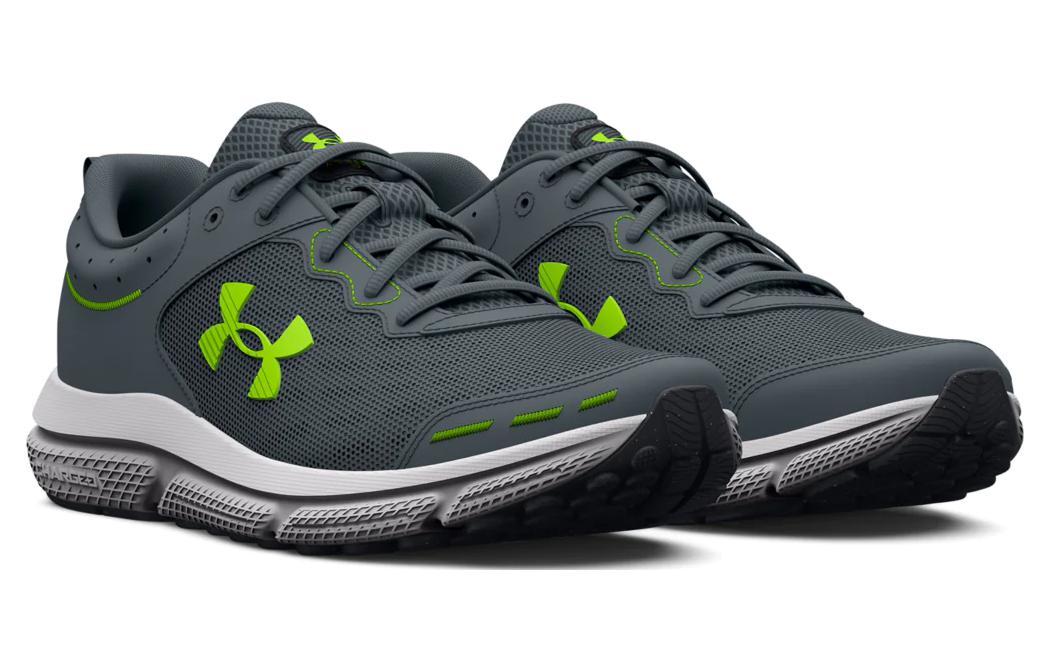 Under Armour Charged Assert 10 'Gravel Lime Surge' 3026175-100