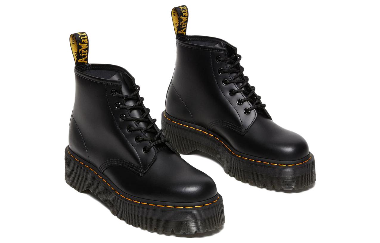Dr. Martens 101 Quad 6 Eye Boot 'Black' 27753001