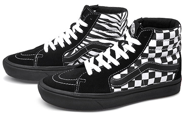 Vans SK8-HI ComfyCush 'Mixed Media - Black Checker' VN0A3WMB17Q