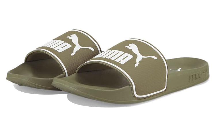 PUMA Leadcat 2.0 Sandals 'Dark Green White' 384139-05