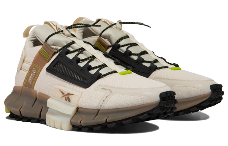 Reebok Zig Kinetica Edge Cozy Shock Absorption Low Top Shoes/Sneakers Unisex Brown GY3575