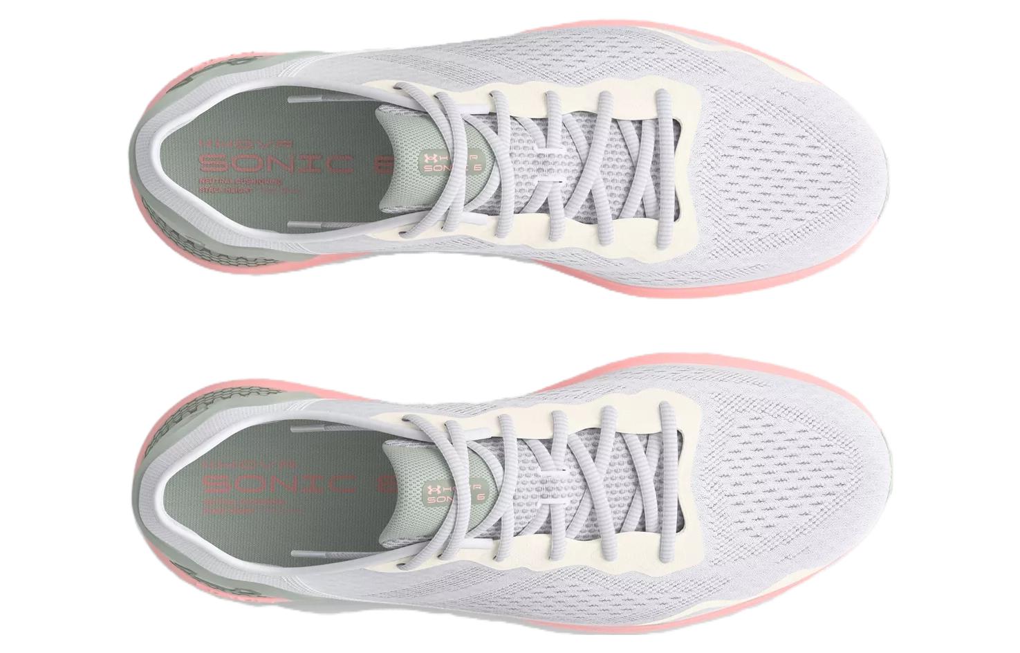 (WMNS) Under Armour HOVR Sonic 5 'White Olive Tint' 3026128-103