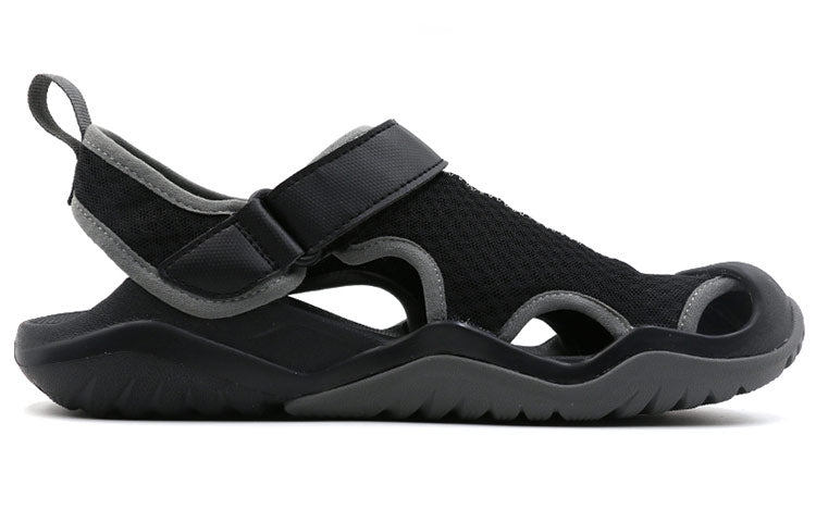 Crocs Swiftwater Sandals 'Black Dark Grey' 205289-001