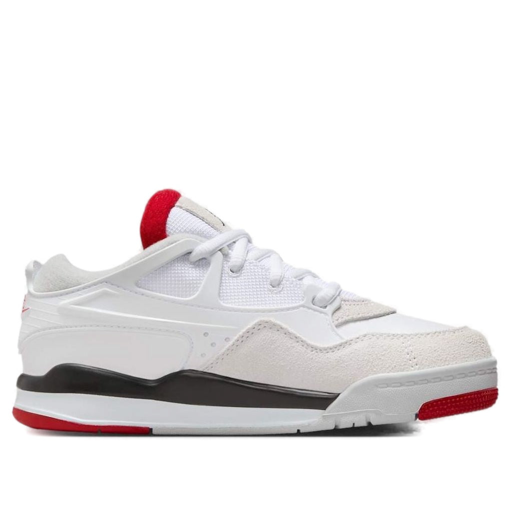 (PS) Air Jordan 4 RM 'White Black Neutral Grey Varsity Red' FQ7936-102