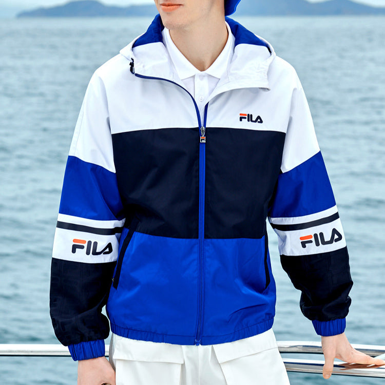 FILA Sports Causual Jacket Coat Male Blue F11M018705F-DB