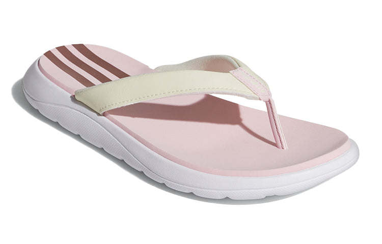 (WMNS) adidas neo Comfort Flip Flop Beige Pink Slippers 'Creamwhite Pink' FY8657