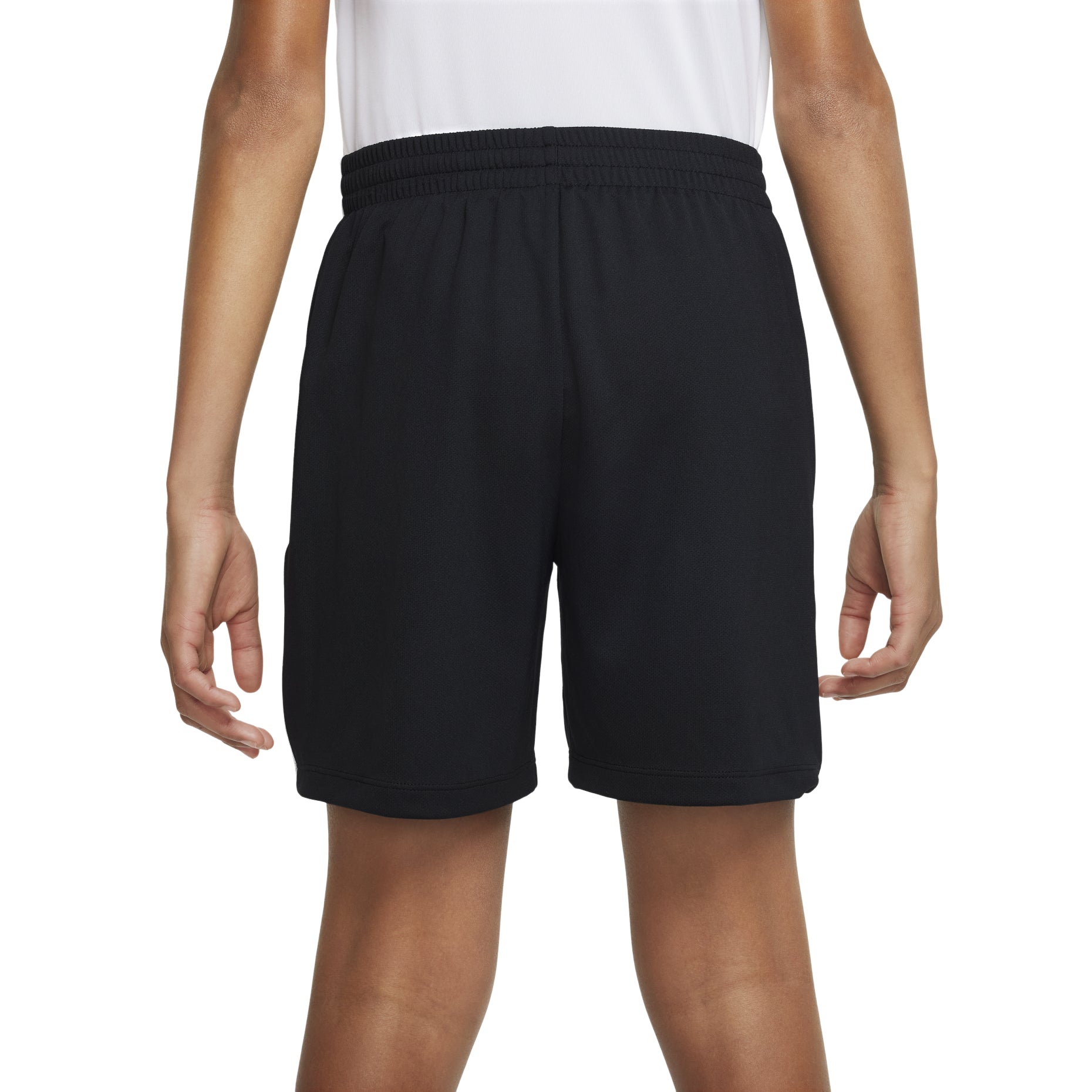 (GS) Nike Multi Dri-FIT Graphic Training Shorts 'Black White' DX5361-010
