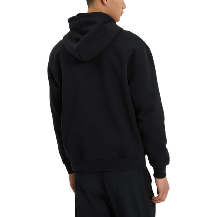 Air Jordan Solid Color Alphabet Jacket Men's Black DR6424-010