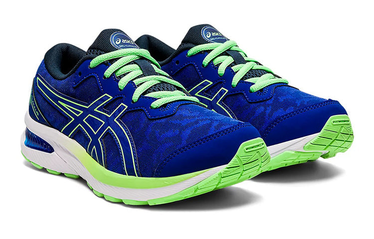 (GS) ASICS Gel-Cumulus 23 'Mako Blue Bright Lime' 1014A230-401