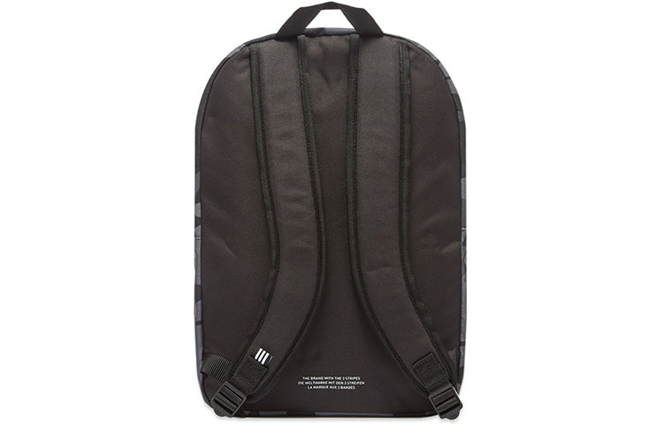 adidas Classic Backpack Camo 'Grey Black' ED8654