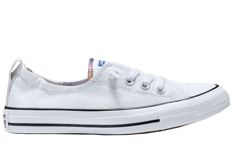 (WMNS) Converse Chuck Taylor All Star Shoreline Slip Low Top Canvas Pure White 565441F