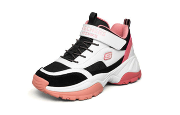 (GS) Skechers Kozmiks 'Black Pink White' 664191L-WBPK