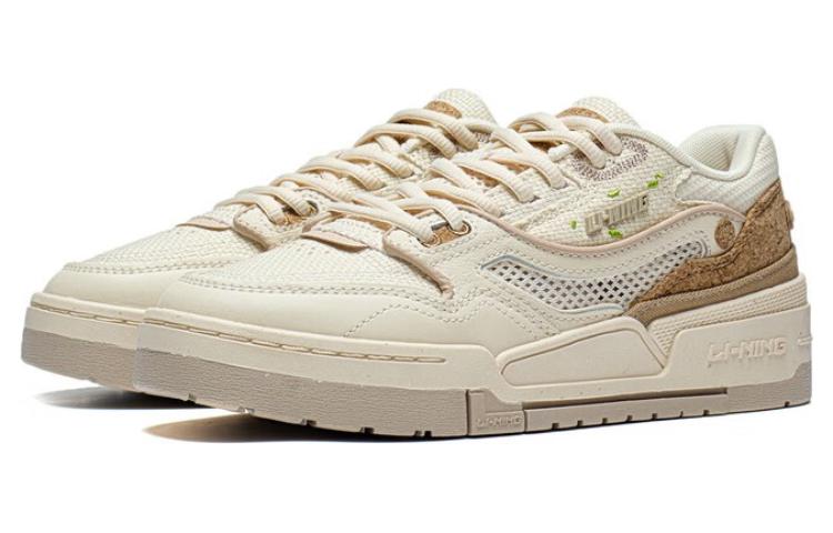 (WMNS) Li-Ning 001 BTC Prm 'White Beige' AGCT068-1