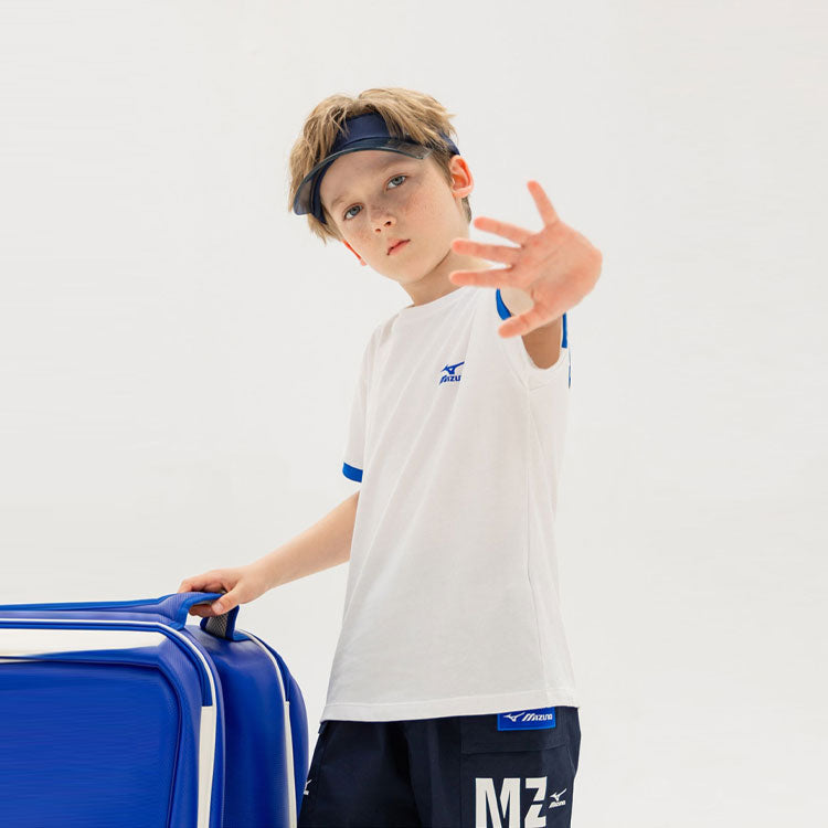 (GS) Mizuno Logo Casual T-shirt 'White' T2101