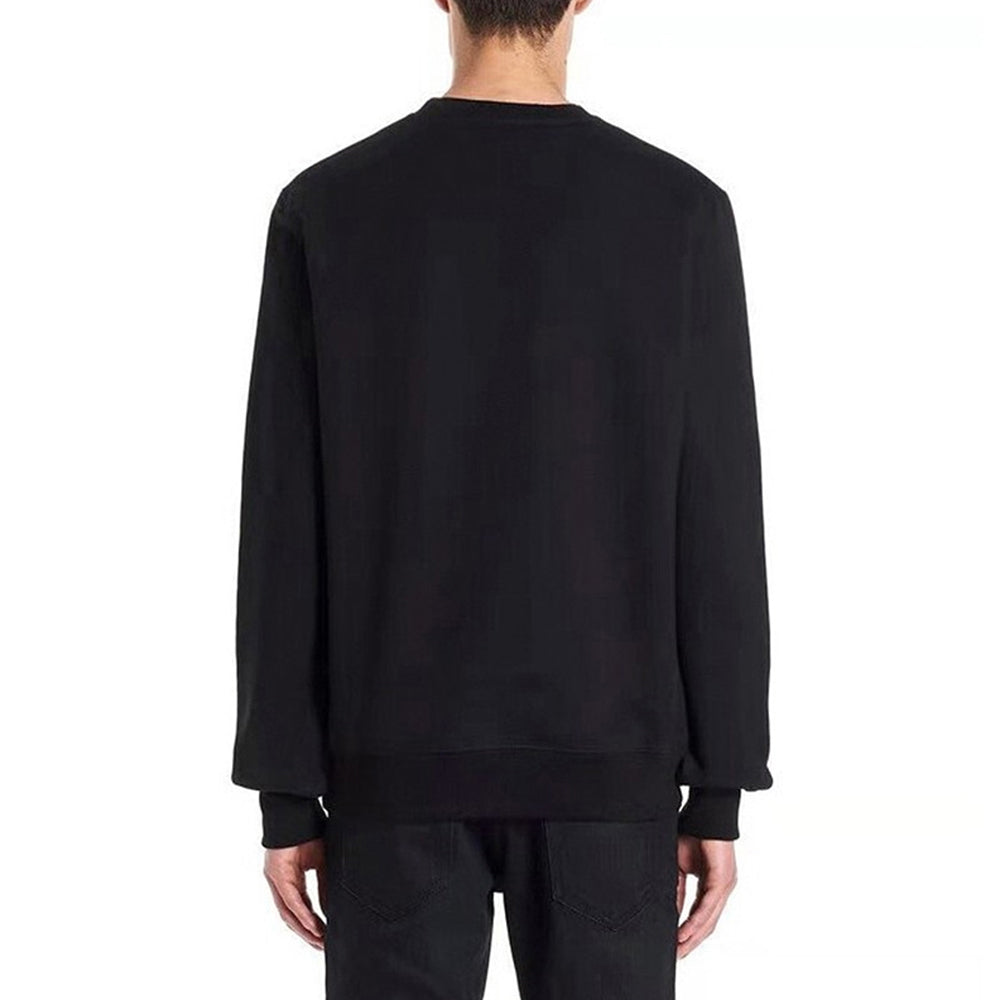 Men's DIOR Small Bee Embroidered Pullover Black 933J612-A0531-982