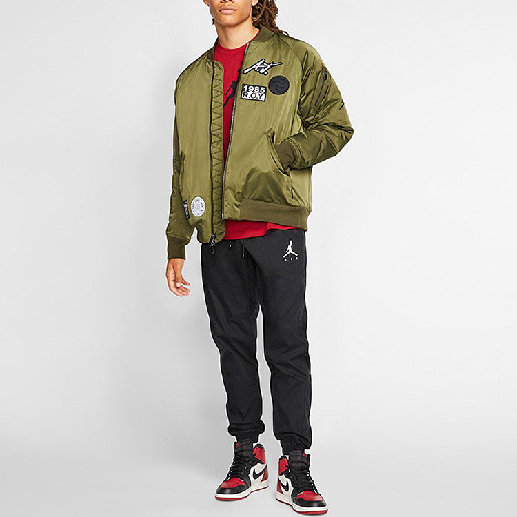 Air Jordan Jumpman Casual Woven Sports Pants Black AV1841-010