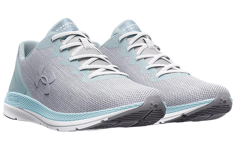 (WMNS) Under Armour Charged Impulse 2 Knit 'White Breaker Blue' 3024886-102