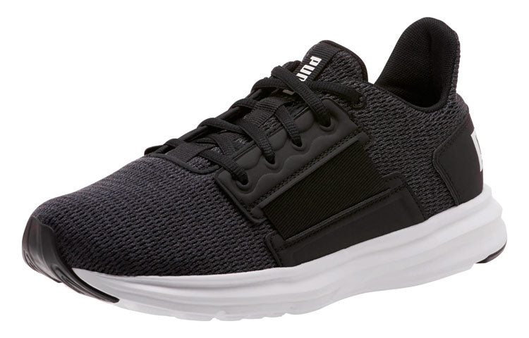(WMNS) PUMA Enzo Street Heather Running Shoes Black 192350-01