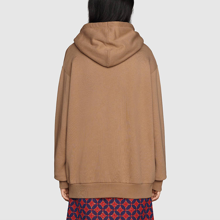 (WMNS) Gucci x Doraemon Hooded Sweatshirt 'Brown' 615061-XJDIO-2597