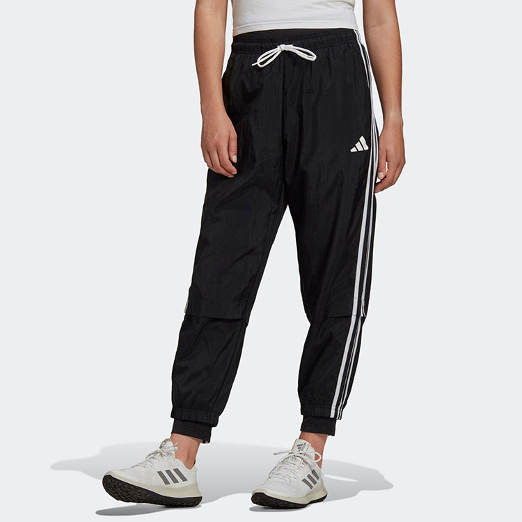(WMNS) adidas Comfortable Woven Track Suit Pants 'Black' FS2439
