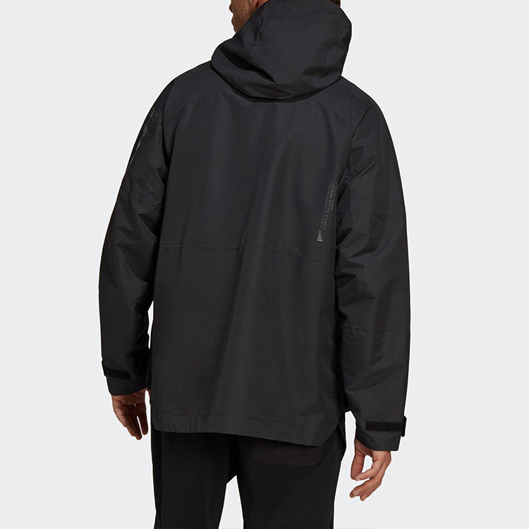 adidas Xploric R.r Sports Hooded Jacket Black H65704