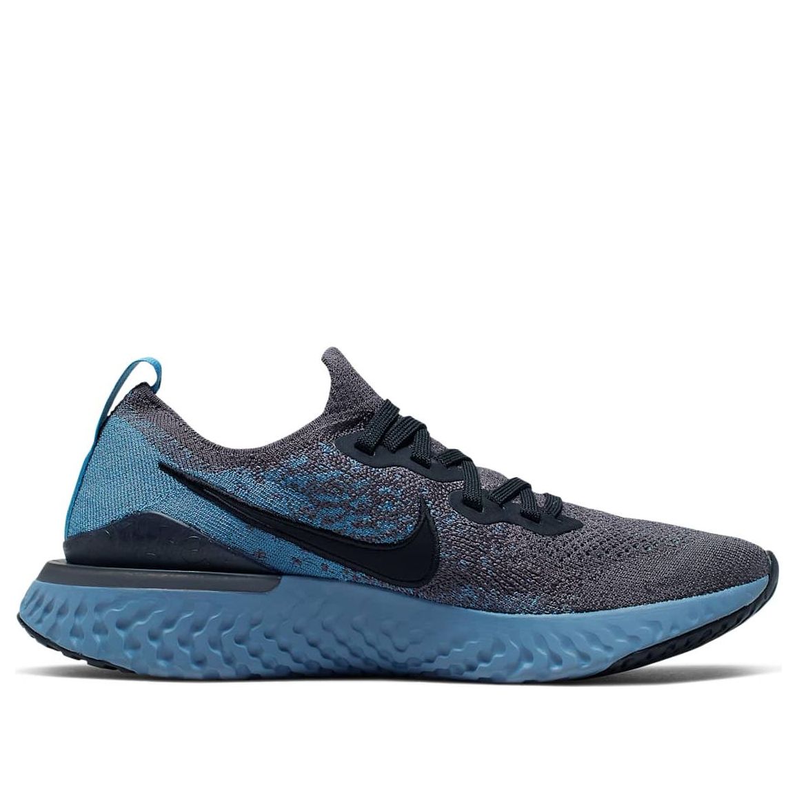 (GS) Nike Epic React Flyknit 2 'Thunder Grey Ocean Fog' AQ3243-012