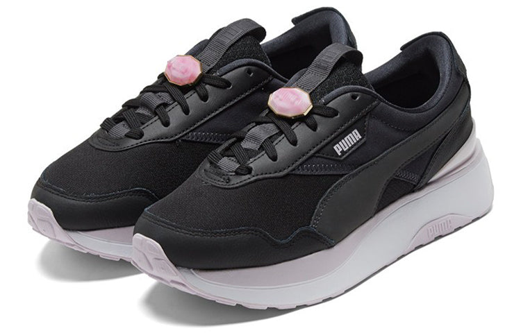 (WMNS) PUMA Cruise Rider Crystal 'Black Purple' 383301-02