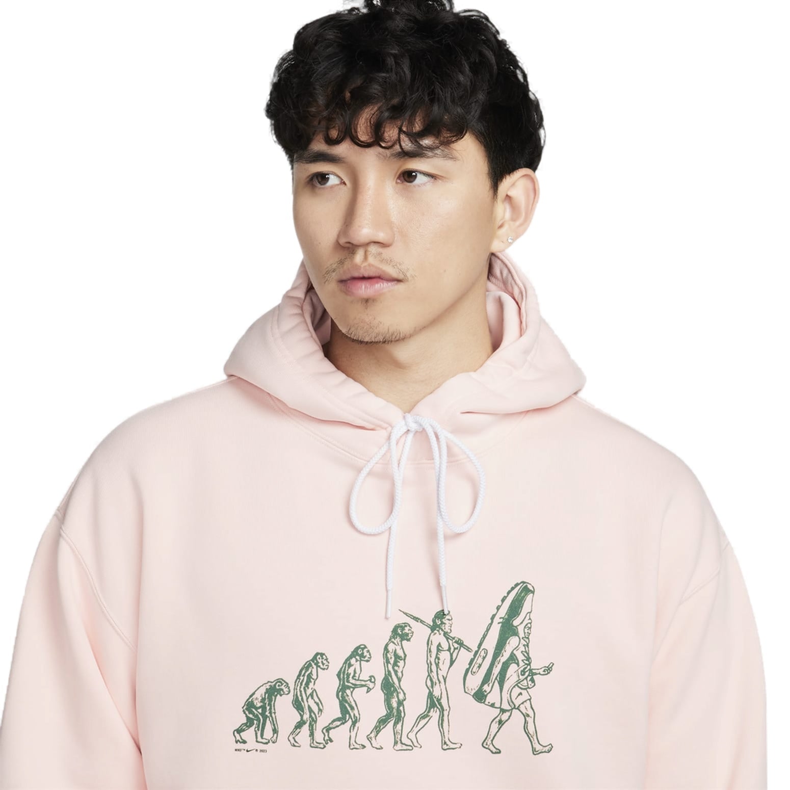 Nike Sneaker Evolution Hoodie Asia Sizing 'Pink' FQ6898-610