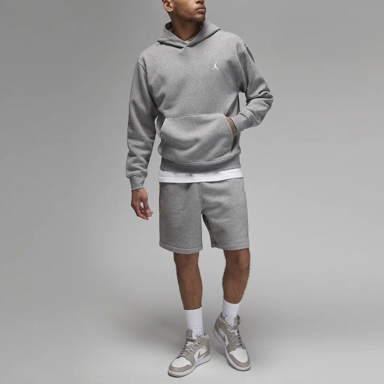 Air Jordan Fleece Pullover Hoodie 'Grey' FJ7774-091