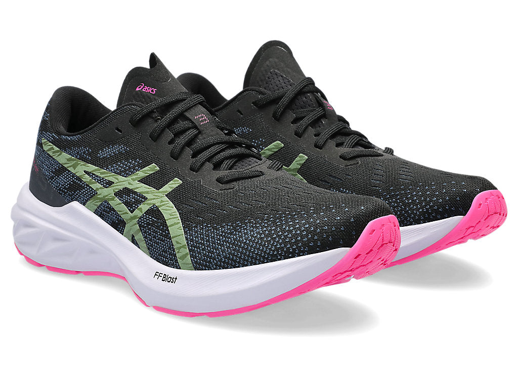 (WMNS) ASICS DynaBlast 3 'Black Cedar Green' 1012B289-004