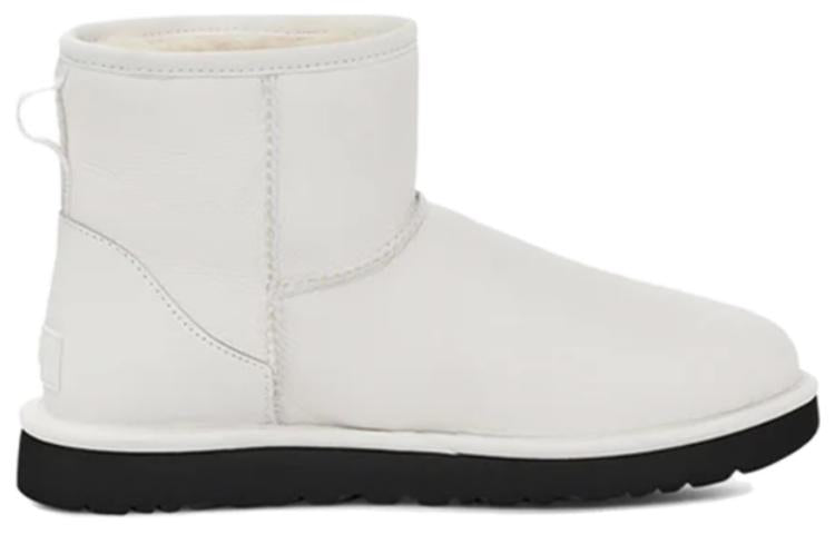 (WMNS) UGG Classic Mini Side Logo Boot 'Ultra Matte White' 1133490-UMWH