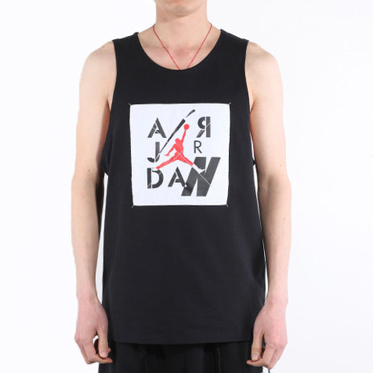 Air Jordan Sports Training Basketball Vest Black CI0276-010