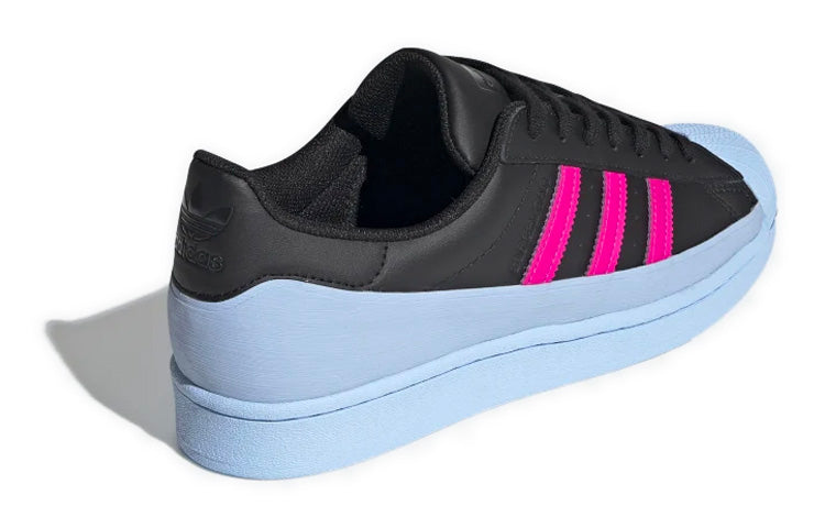 adidas originals Superstar MG Black/Blue/Pink FV3028