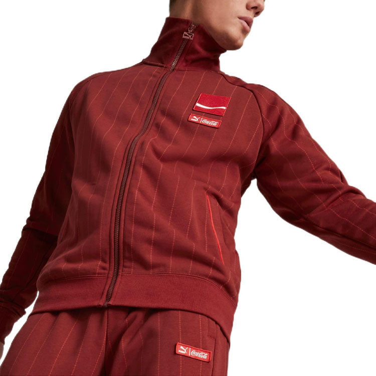 PUMA X Coca-Cola T7 Track Jacket 'Red' 536162-22
