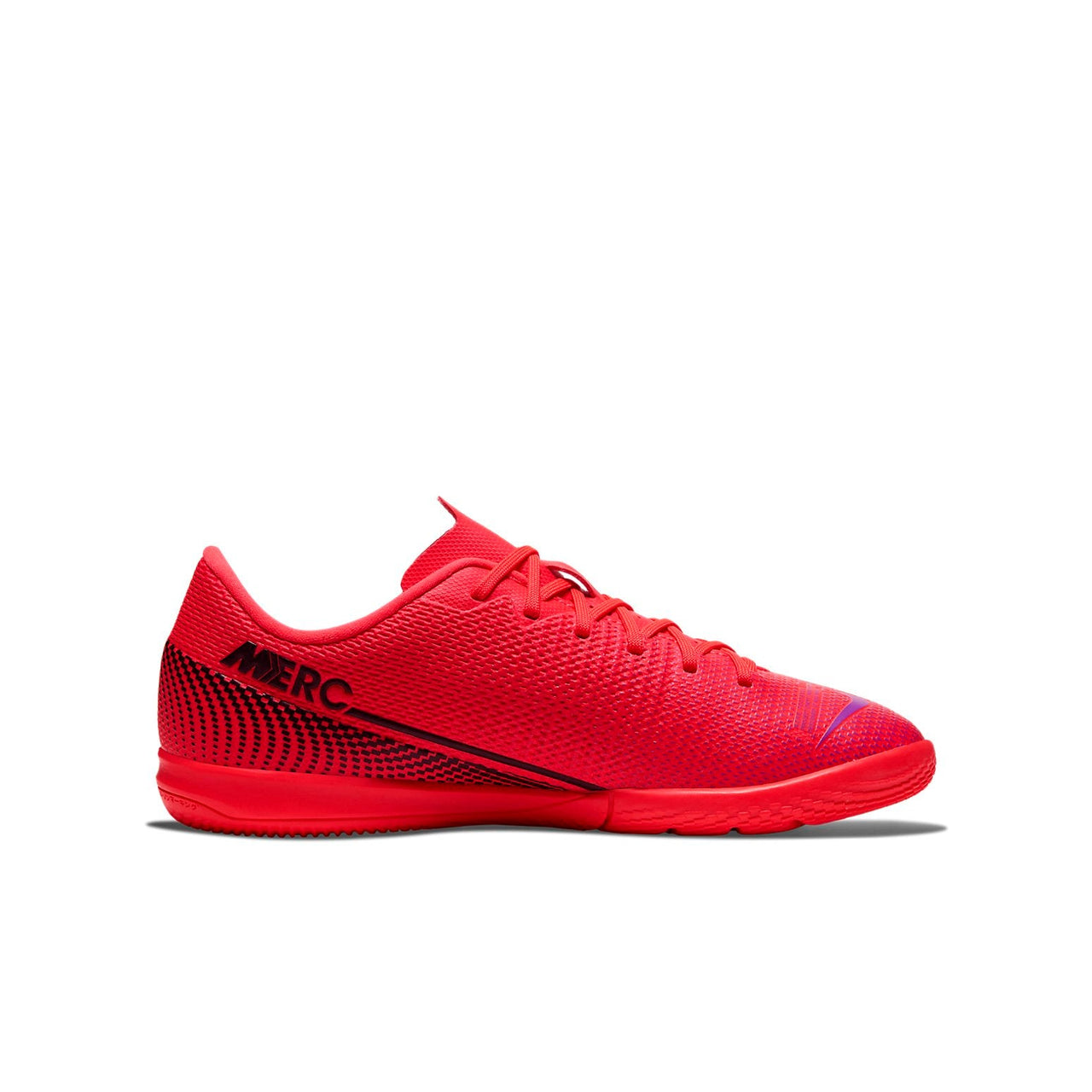 (GS) Nike JR Mercurial Vapor 13 Academy IC 'Black Red' AT8137-606