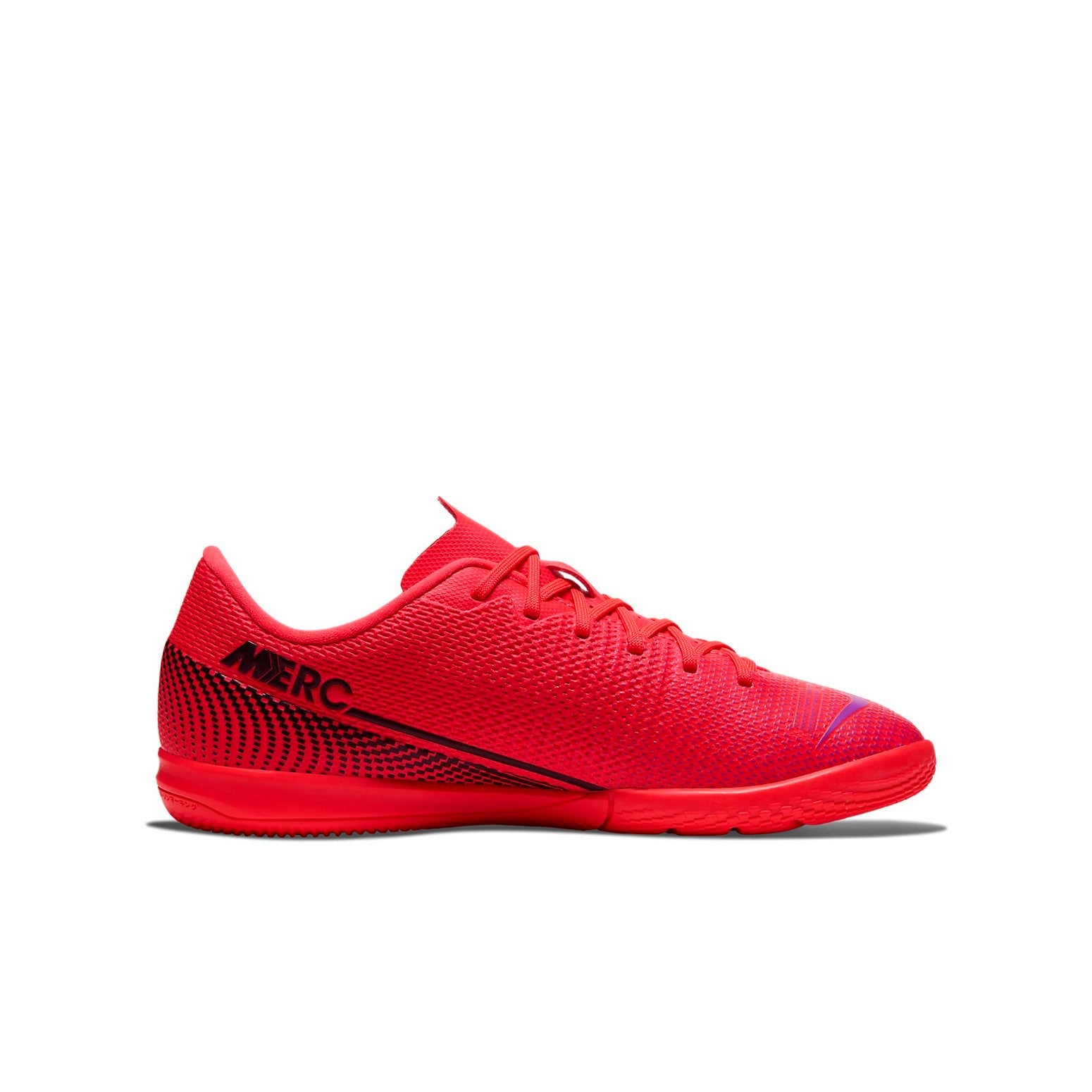 (GS) Nike JR Mercurial Vapor 13 Academy IC 'Black Red' AT8137-606