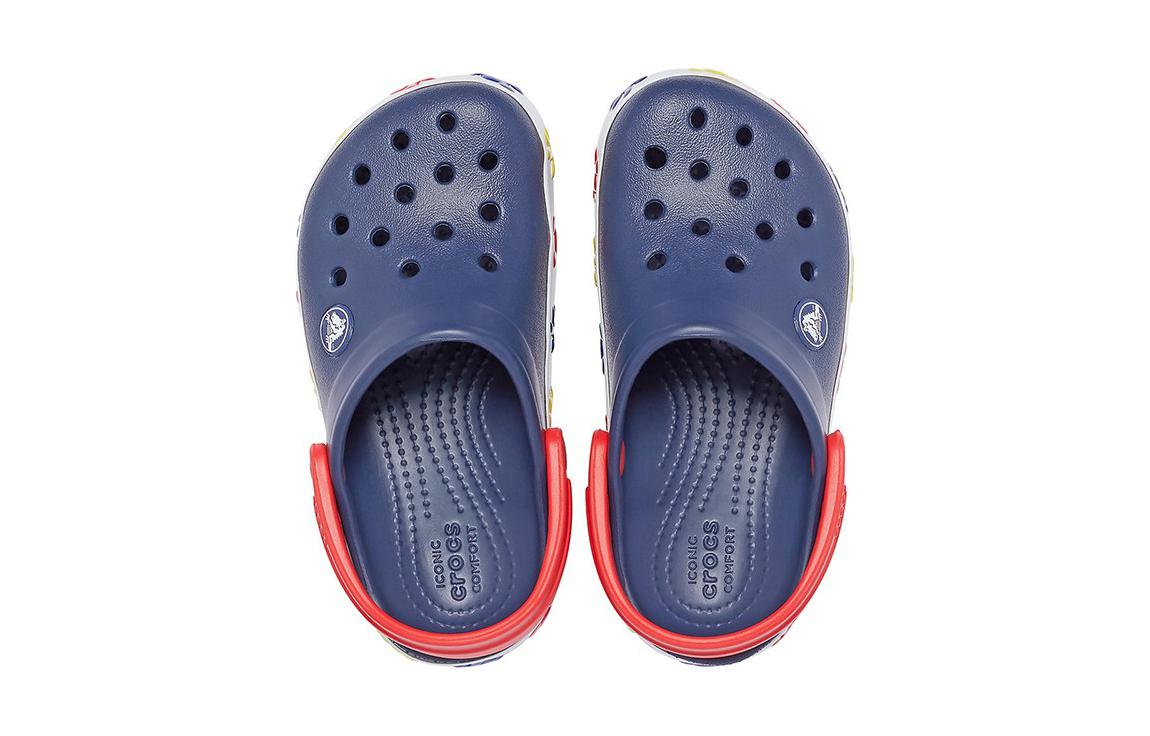 (GS) Crocs Fun Lab Mickey Lights Clogs 'Navy Multi' 207459-410